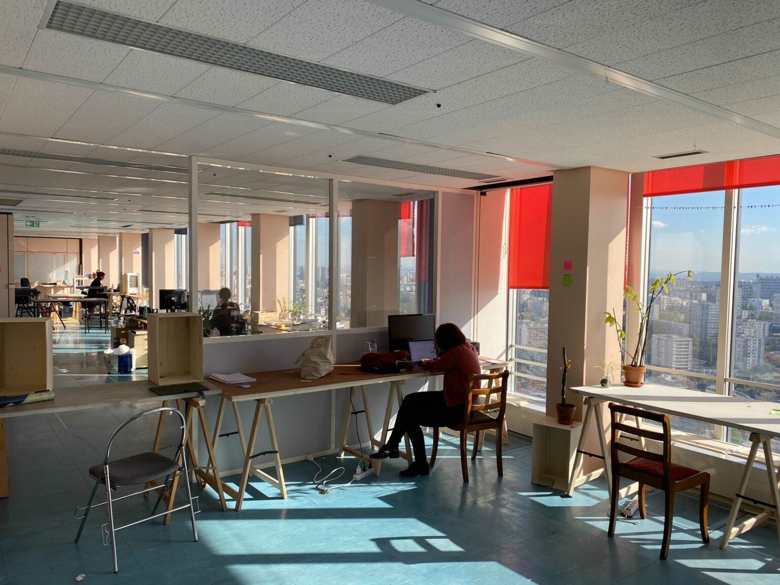 Les Mercuriales, espace de coworking, tiers-lieu relevant de l'urbanisme transitoire - Plateau Urbain