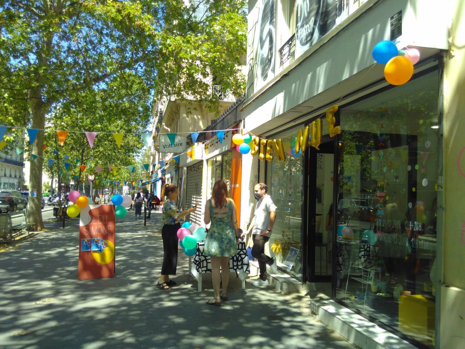Espace Voltaire, une boutique, tiers-lieu relevant de l'urbanisme transitoire - Plateau Urbain