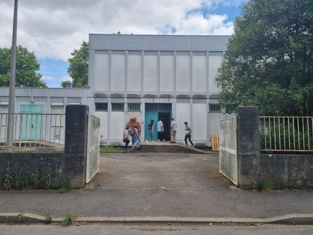 Collège Jacques Ellul, cour - Étude | Plateau Urbain