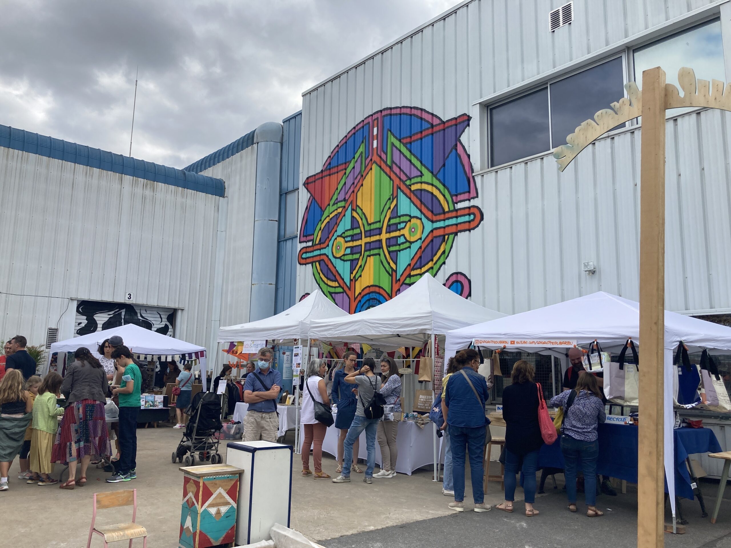 La PADAF, marché de créateurs, tiers-lieu relevant de l'urbanisme transitoire - Plateau Urbain