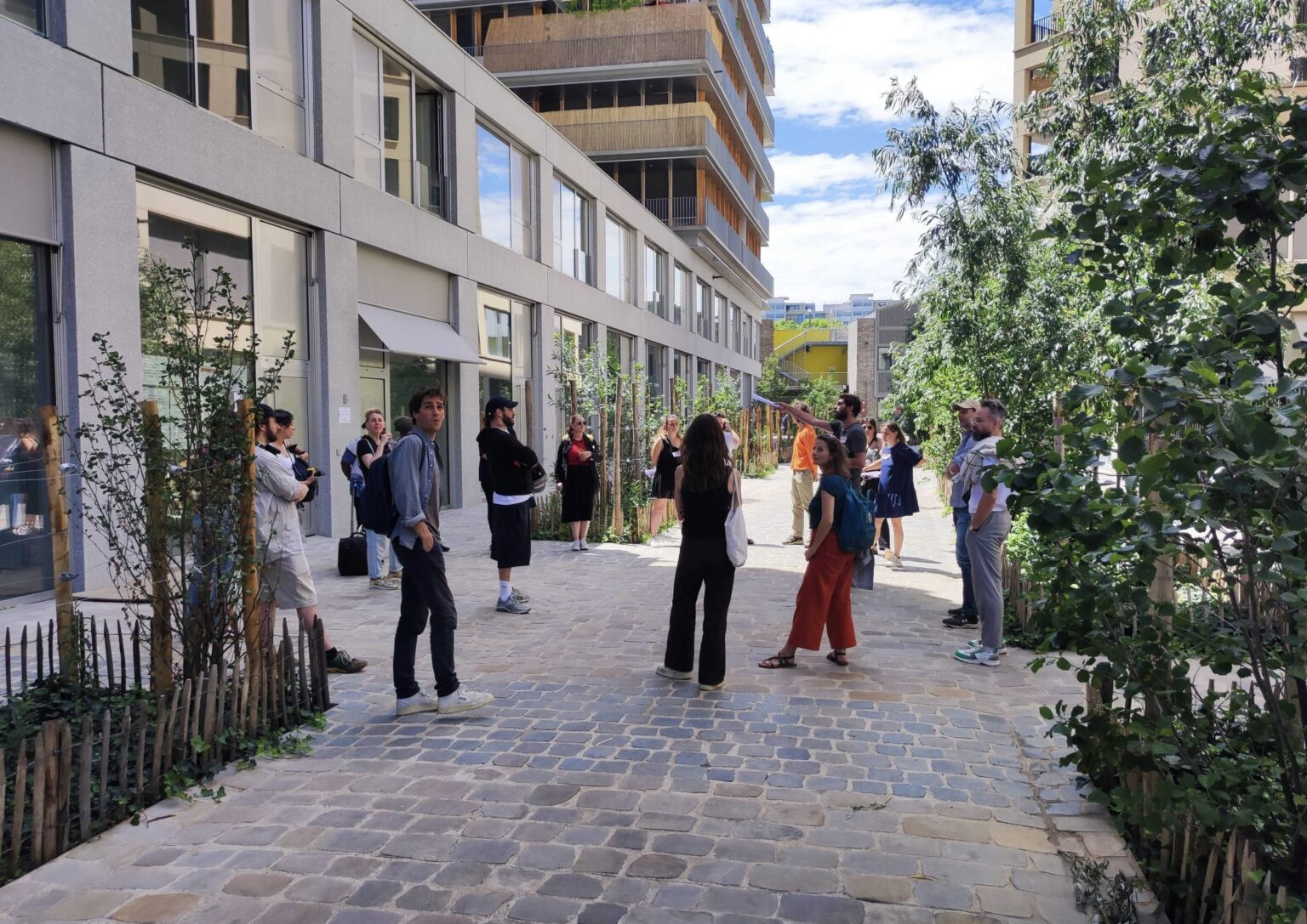 Chapelle Nouvelle, visite du lieu, tiers-lieu relevant de l'urbanisme transitoire - Plateau Urbain