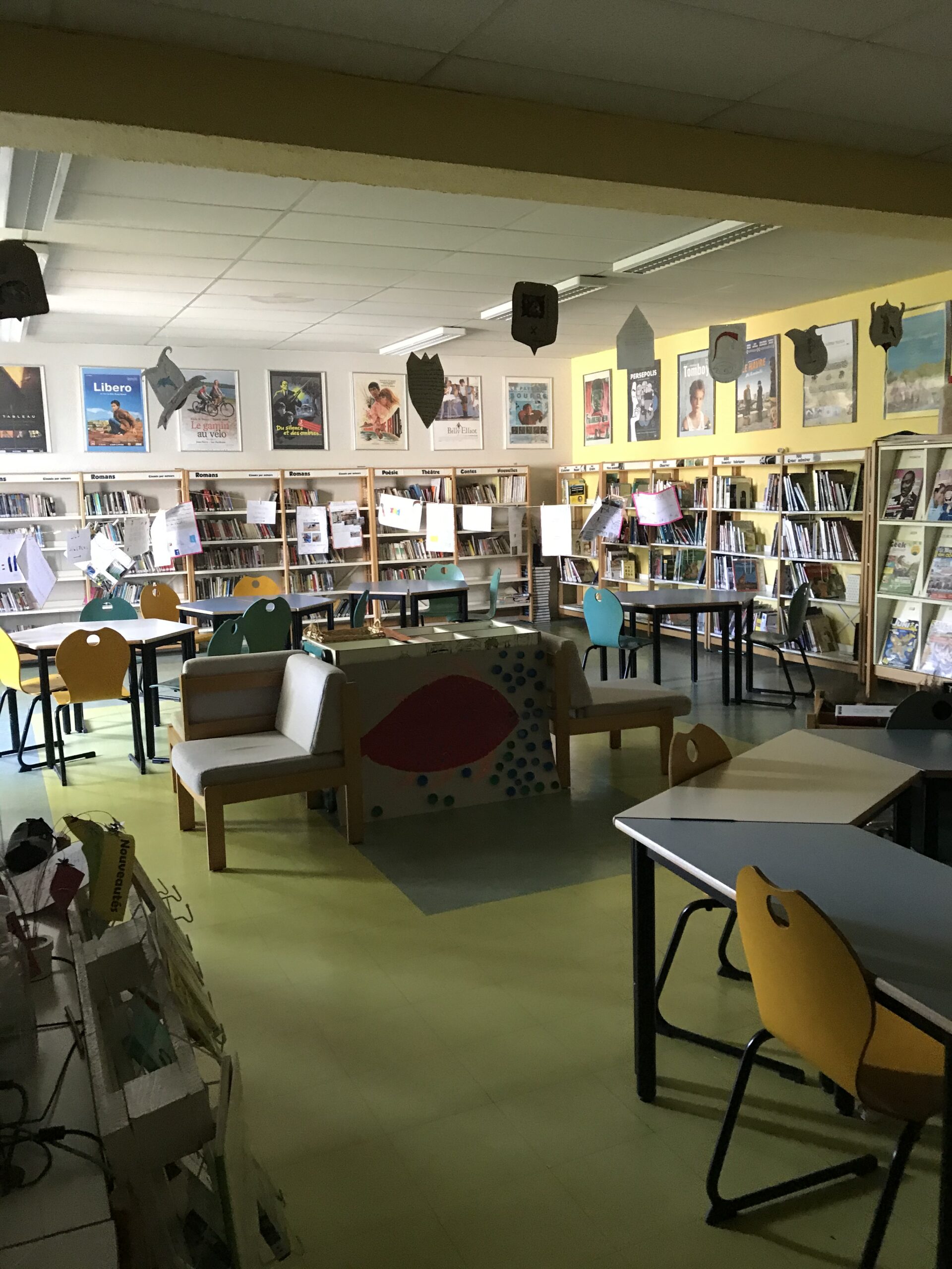 Collège Jacques Ellul, bibliothèque - Étude | Plateau Urbain