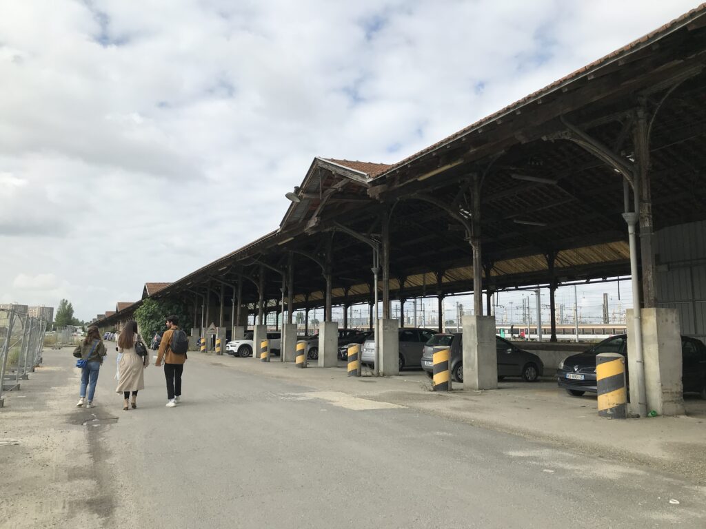 Halles Armagnac et bâtiment 33 - Étude, vue des halles | Plateau Urbain