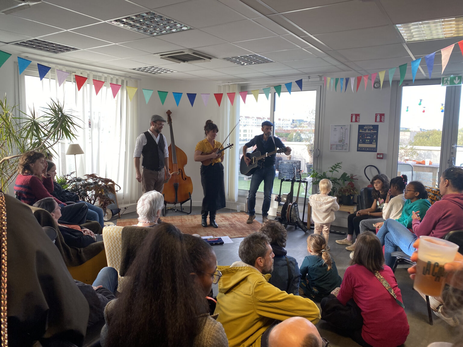 La Pampa, concert, tiers-lieu relevant de l'urbanisme transitoire - Plateau Urbain